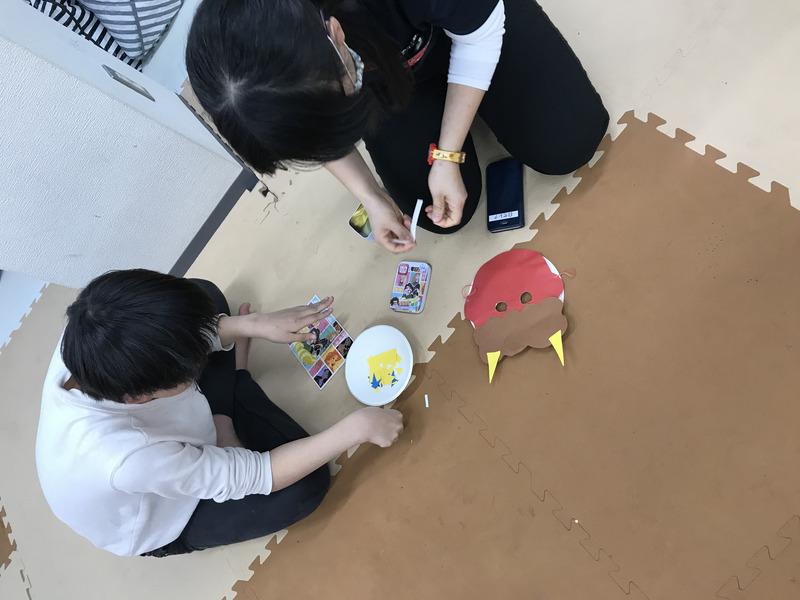 o4032302414891707831 - 2月2日（火）toiro南林間 鬼のお面作り