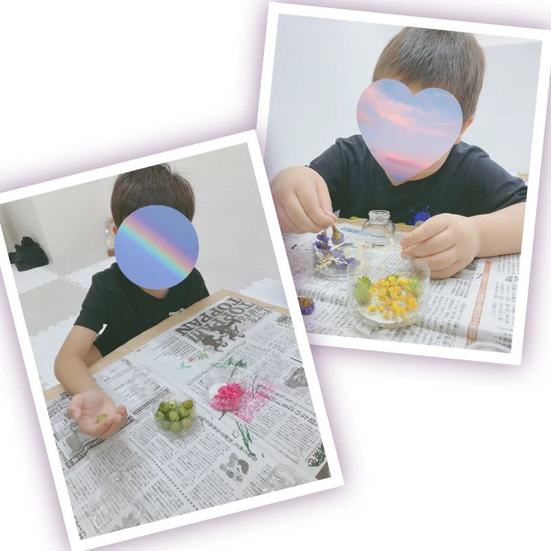 t 31 - 5/31☆toiroかしわ台☆ハーバリウム作り☆