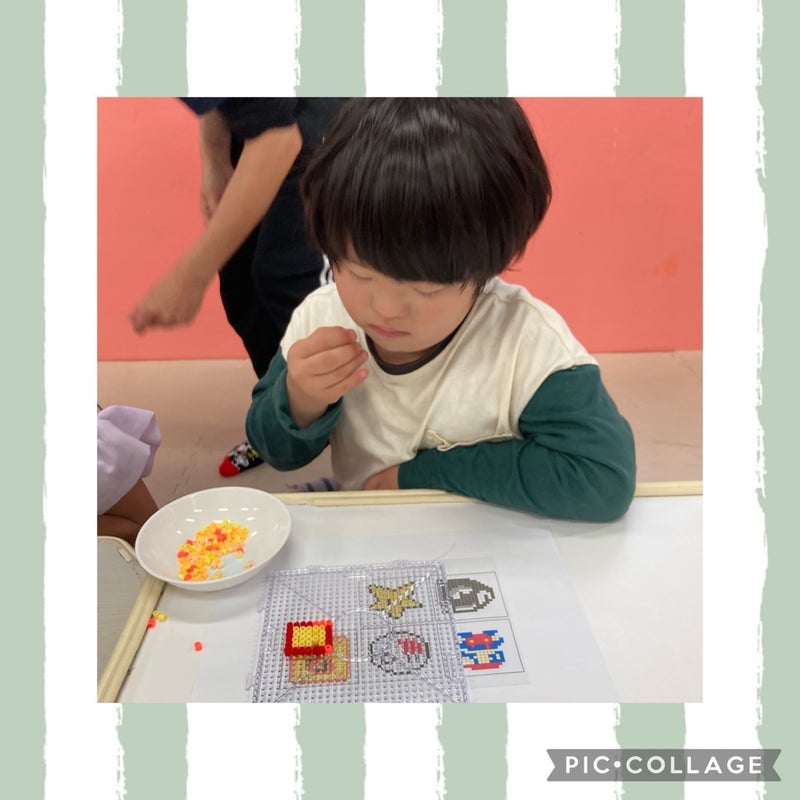 t 169 - 6月15日(木)☆toiro蒔田☆アイロンビーズ