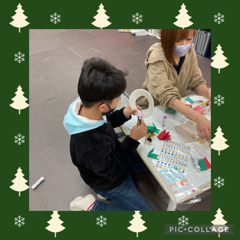 t 147 - 12月18日(月)⭐︎toiro蒔田⭐︎クリスマスリース