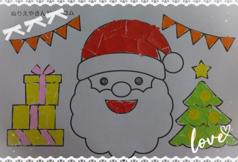 toiro宮前平12月4日クリスマス貼り絵工作!! t 23 - toiro宮前平12月4日クリスマス貼り絵工作!!