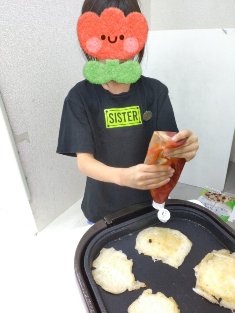 開成第1教室 5月13日 ☆もちピザを食べよう☆ t 68 768x1024 - 開成第1教室 5月13日 ☆もちピザを食べよう☆