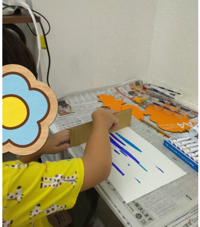 7af2f9bd76e45f9b144a07d7962e17f6 - 【toiro開成　第1教室】アブストラクトアートでハロウィン壁画を作ろう