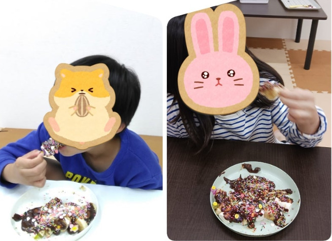 ♪toiro白楽・第1教室♪「チョコバナナ作り」 586e44a238a1f110156ef832b545e4f3 - ♪toiro白楽・第1教室♪「チョコバナナ作り」