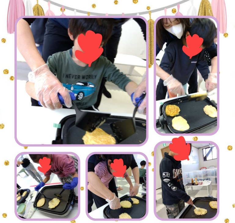 90f43b7f4d5a3736a6cc51cfa3a55816 - ３月20日（木）トイロ野比⭐︎昼食作り（お好み焼き）⭐︎