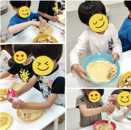 78643488fb961c0d2d6cce6c6ffd583c - トイロ湘南台教室　4月19日（土）　☆クレープ作り☆