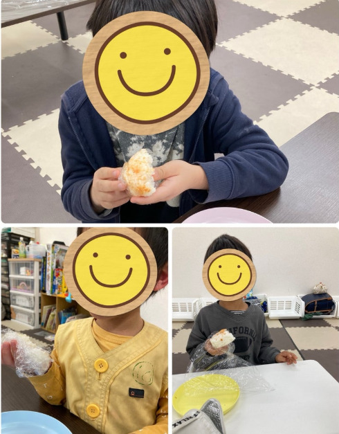 4月7日 toiroかしわ台② ☆おにぎりを食べよう☆ 9fe6783dff1897973b4654ed2287064a - 4月7日 toiroかしわ台② ☆おにぎりを食べよう☆