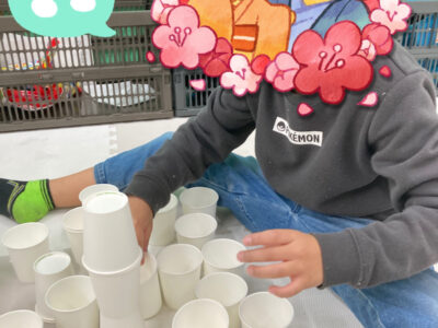 o1915255315059938858 400x300 - 2022年1月14日　toiro 相模原　～紙コップタワー～