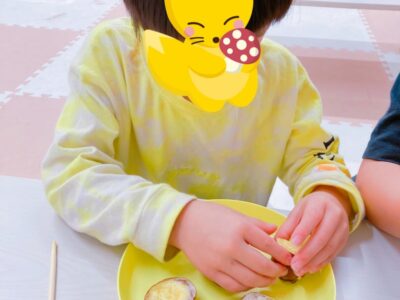 27f3c3f521c45070f911c55c73f060d7 400x300 - 2022.11.26 toiro相模原 第２教室　『スウィートポテト作り』￼