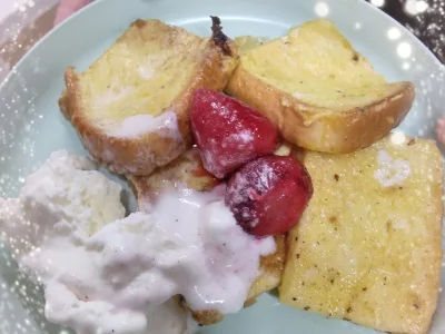 93e2dd468506f63fbb1adbf8576ade27 2 400x300 - 1月24日＊toiro小田栄＊フレンチトーストクッキング♬￼