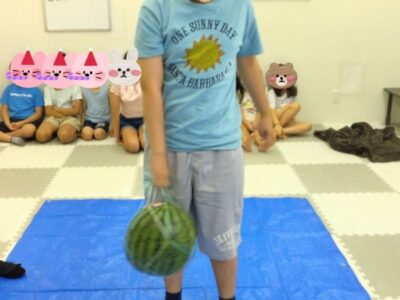 t 95 400x300 - ☆8月3日(土)☆toiro桜ヶ丘第１教室　スイカ割り