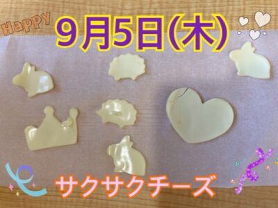 t 111 400x300 - 9月5日(木)toiro秦野⭐︎サクサクチーズ