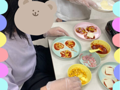 3f374bdbc62d70ec44490bf71f67abf7 400x300 - 2024年１２月toiro相模原第１教室 『餃子の皮ピザ』