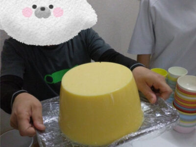 9b41f2d5162d3f9b1c6d45f4542de833 400x300 - 6月11日＊toiro小田栄　第2教室　バケツプリン作り
