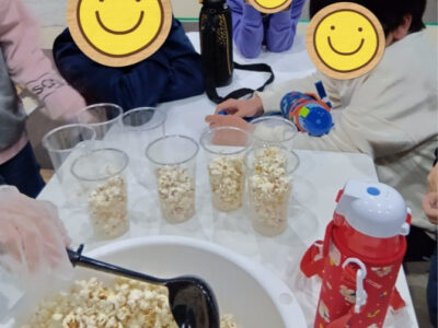 67236ed79e751887a4156a8fbf9ba73e 400x300 - 12月10日　 toiro☆小田急相模原☆　『おやつ作り　ポップコーン』