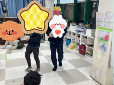 f0245d37b1f68609fa056a32fea0a171 400x300 - 南林間に鬼二匹やってきたで！　2月3日　トイロ南林間第二教室