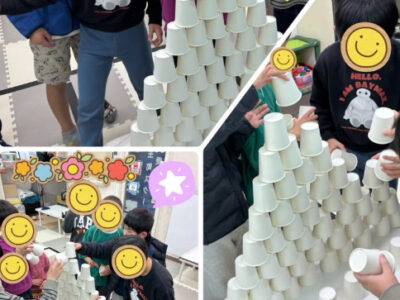 2217c4ff5ea55e780de2e653c5e0757d 400x300 - ☆2026　2/10トイロ天王町第二教室☆　紙コップタワー