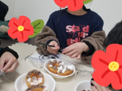 3月24日toiro鴨居【ドーナツデコレーション】 8747ddd2cebd4e5e4dfe262fb6c637ac 400x300 - 3月24日toiro鴨居【ドーナツデコレーション】